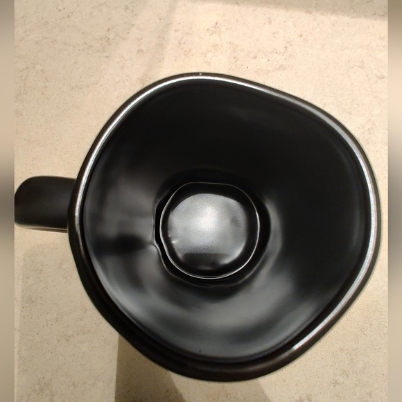 EUC Rae Dunn DAD Black Matte Artisan Collection Coffee Mug by Magenta - Picture 5 of 6